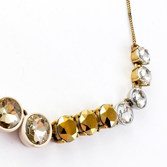 J. Crew Necklace Brulee Mixed Stones - Picture 4 of 16